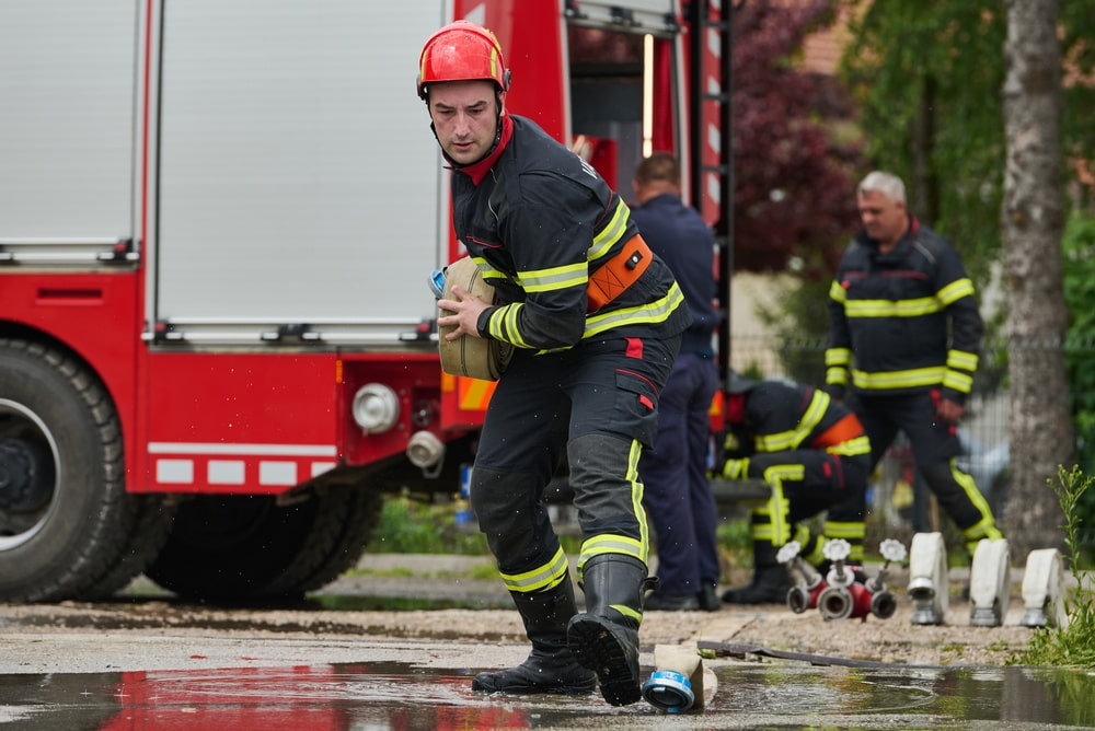 Who decides what work restrictions a first responder has